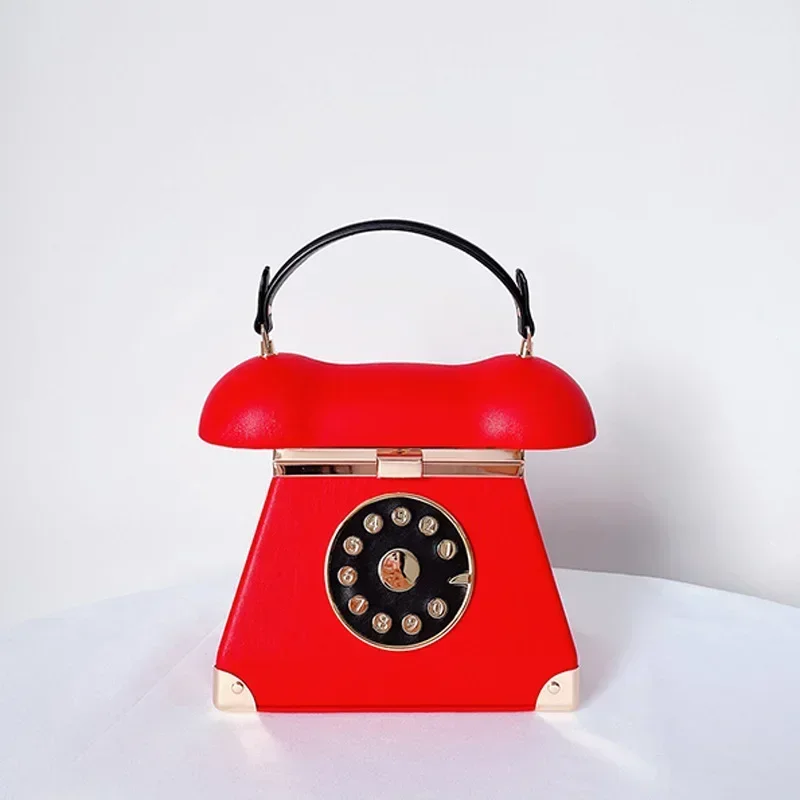 Женская вечерняя сумочка в форме телефона с ручкой дизайнерский женский клатч