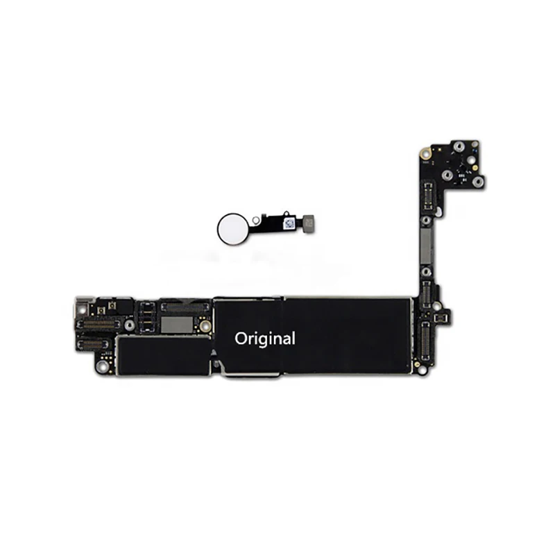 Cena Dla Iphone 7 Płyta Główna Z Touch ID/bez Touch ID 32GB 128GB 256GB 100% Oryginalny Bezpłatny ICloud Dla Iphone 7 Logic Boards