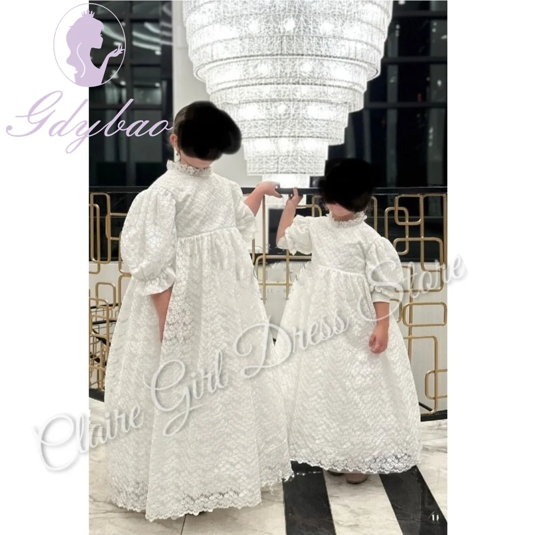 Индивидуальные платья принцессы с цветочным узором для девочек на свадьбу