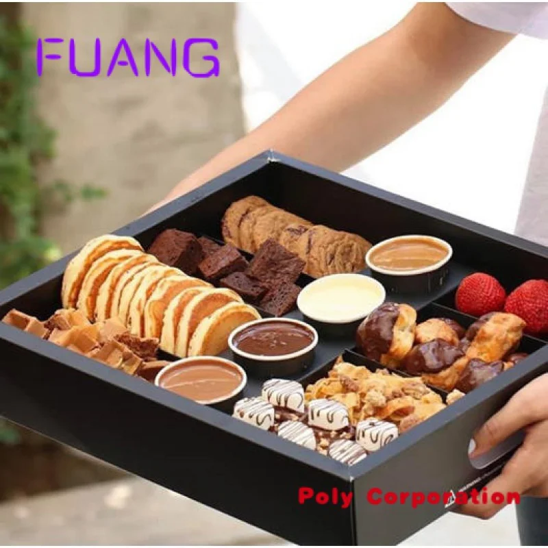 Индивидуальная оптовая продажа черный цвет бокс для шоколада любимая коробка