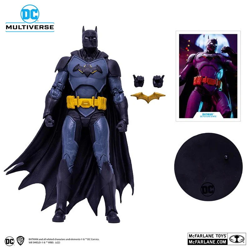 

Оригинальные McFarlane DC comics Batman DC Future State :The Next Batman3 7 дюймов Коллекционные фигурки аниме экшн-фигурки модели игрушки