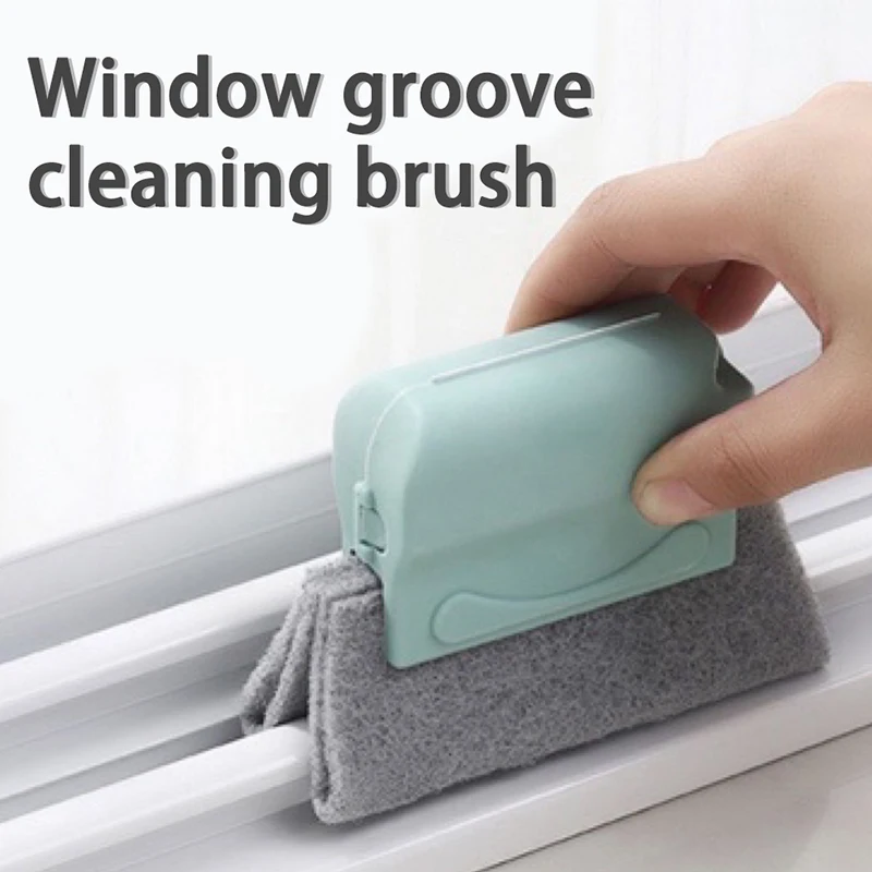 

1 Pc Window Groove Cleaning Cloth Window Cleaning Brush Brush Windows Slot Cleaner Brush Clean Window Slot Cleaner Magic Brush