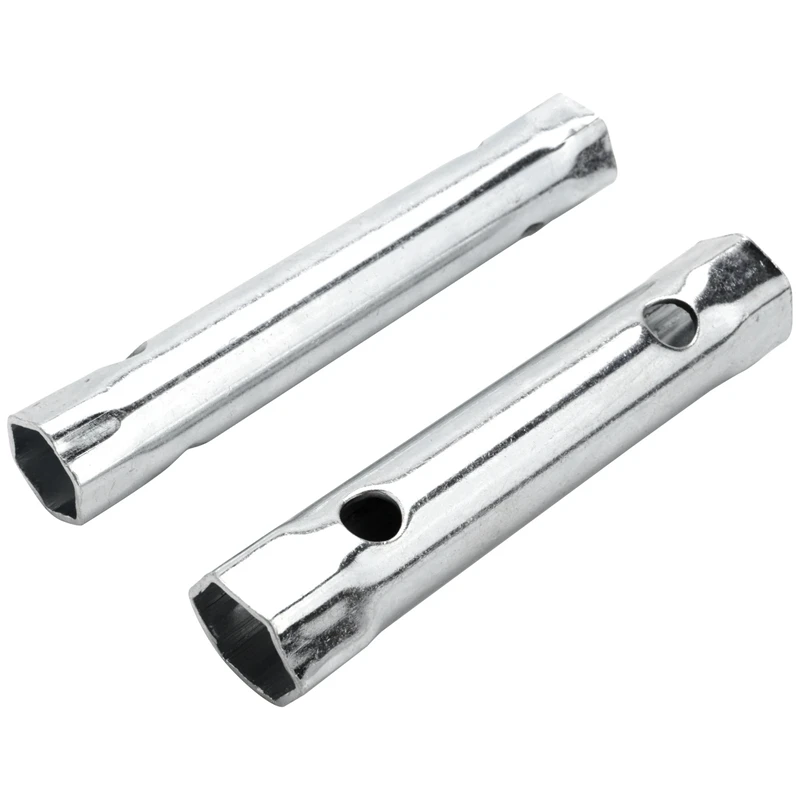 

2X 6Mm - 17Mm Tubular Socket Wrench Set Plug Tube Hollow Socket Wrench Filter Wrench