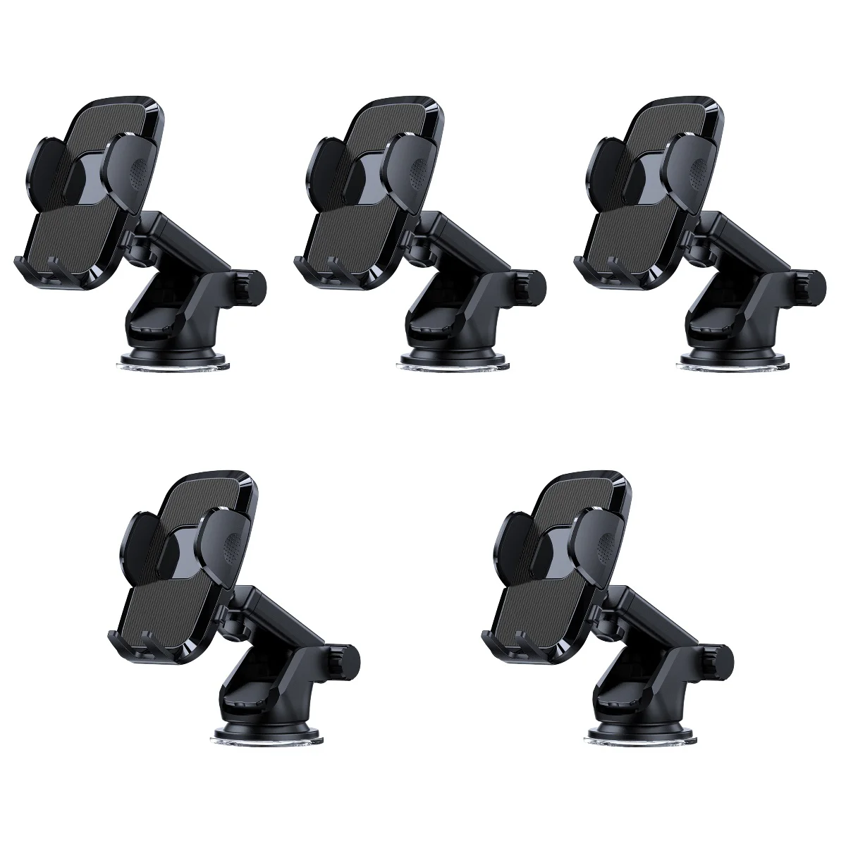 

5pcs Navigation Stand Suction Cup Car Mount Air Vent Cellphone Clip