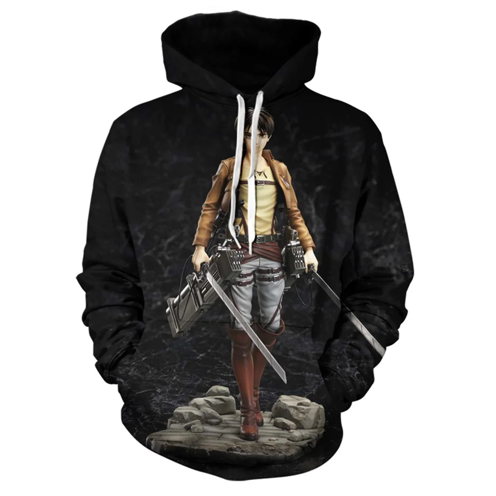 

Толстовка мужская с принтом «атака на Титанов»