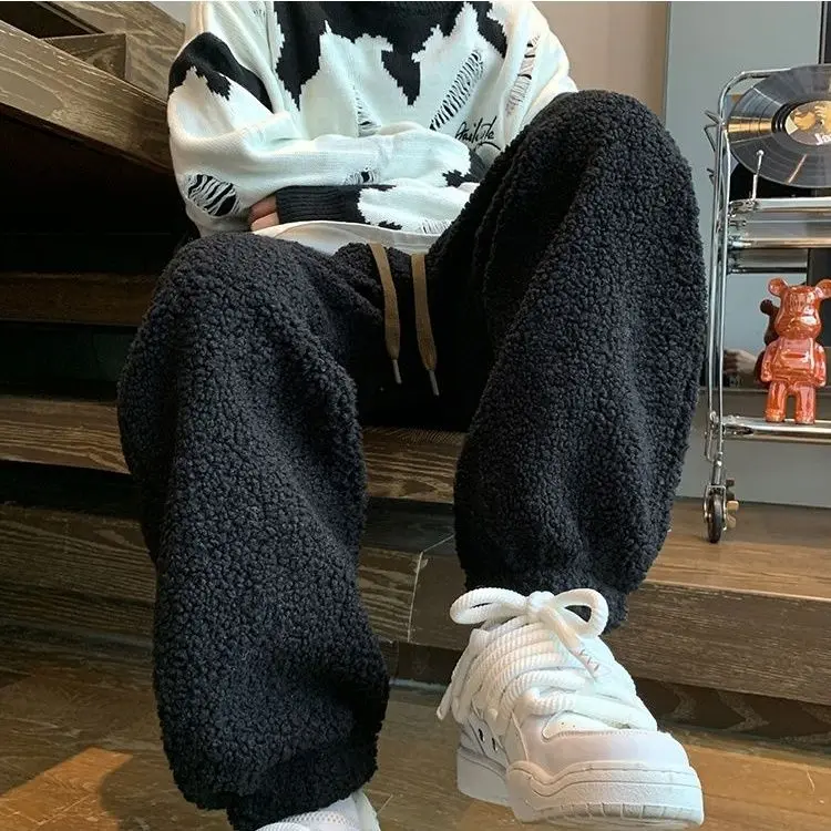 Мужские спортивные брюки из овечьей шерсти