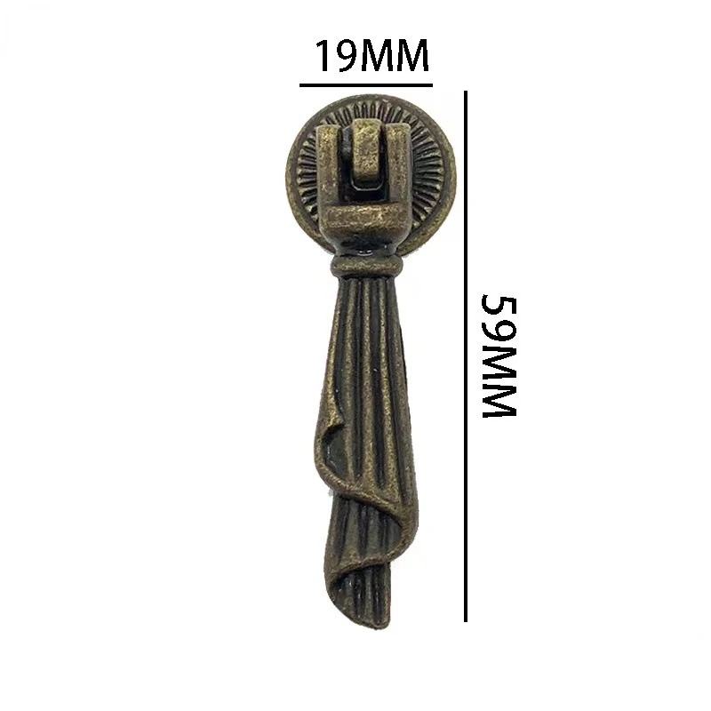 

Ручка, винтажная декоративная ручка, медная ручка с одним отверстием для мебели, маленький размер