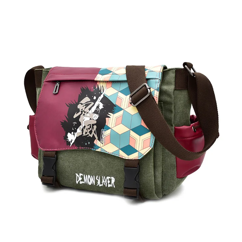 Сумка через плечо Убийца демонов с рисунком Камадо Незуко внутренняя