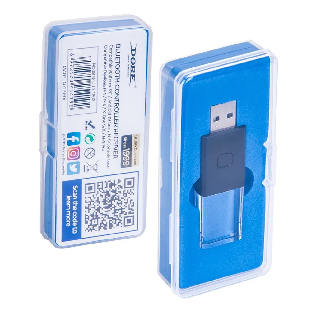 USB-ресивер для Switch Xbox One S/X совместим с Bluetooth беспроводной контроллер геймпад