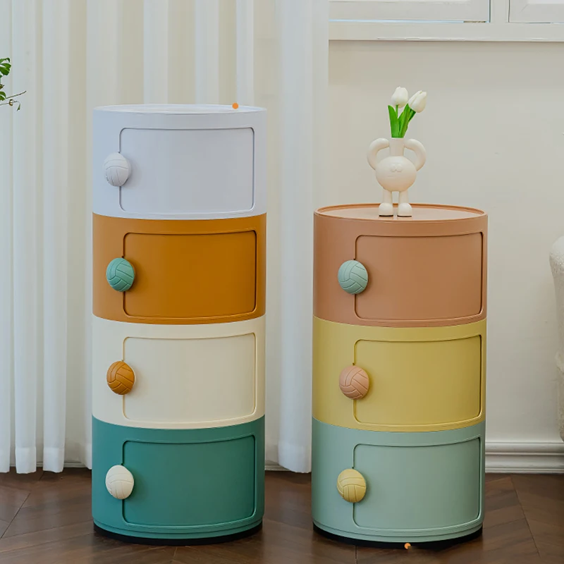 

Simple Hotel Cute Bedside Table Organizer Narrow Center Kawaii Corner Nightstands Modern Minimalist Mesa De Noche Home Furniture