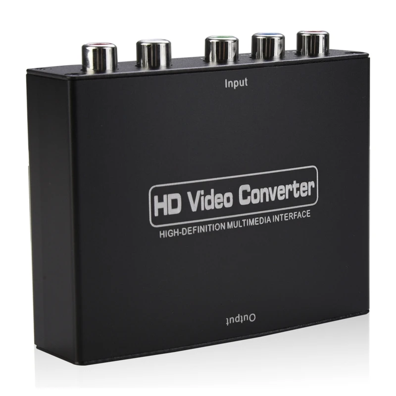 

YPbPr в HDMI-совместимый компонент видео конвертер 1080P видео преобразователь RGB E8BE