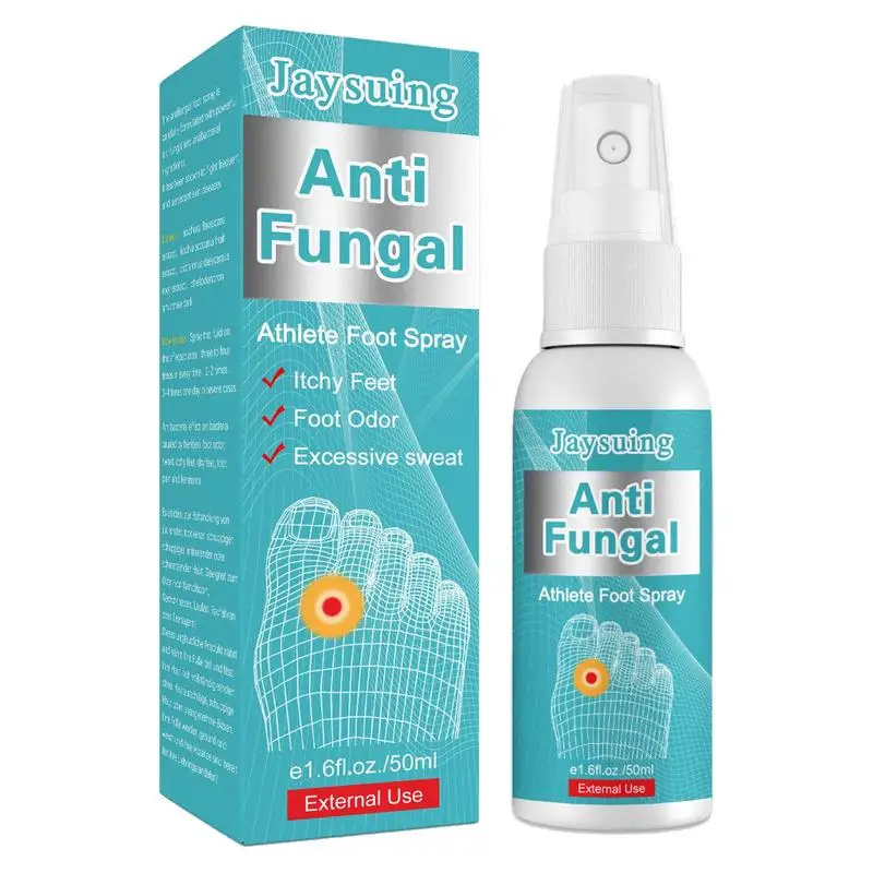 

50ml Athlete AntiFungals Combat Feet Spray Foot Care Spray Antifungals Athlete Toe Care Onychomycosis Foot Spray Deodorizer