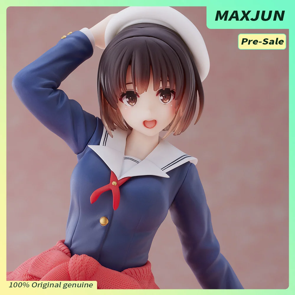 

In Stock Original genuine Anime Saenai Heroine no Sodatekata Figure Megumi PVC Model Doll Toys Sailor suit Sexy figure MAXJUN
