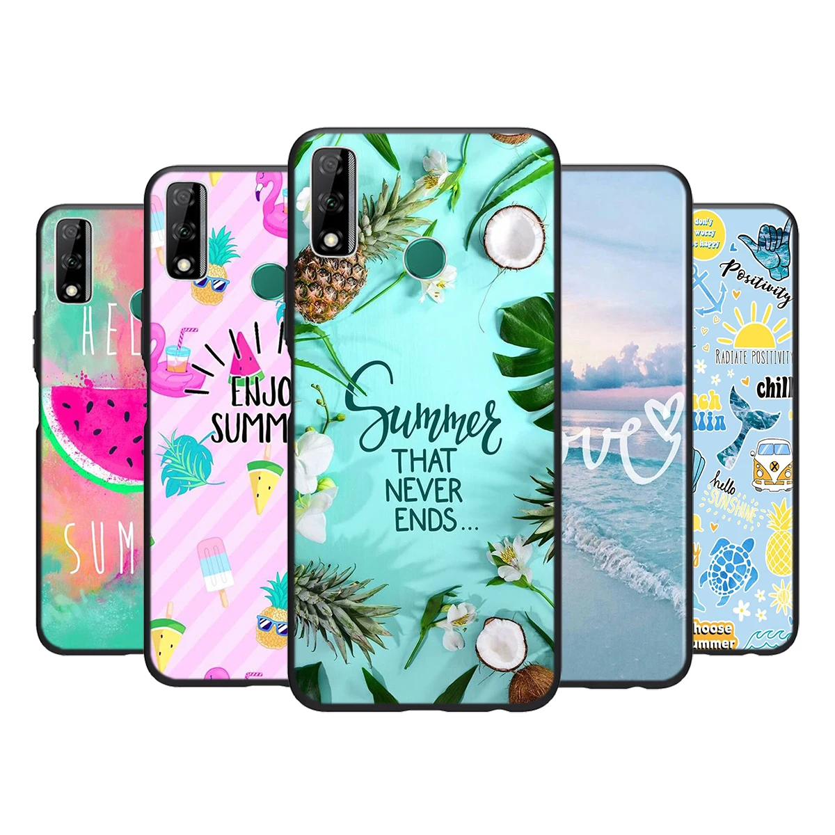 

Hello Summer Flowers For Huawei Y9S Y6S Y8S Y9A Y7A Y8P Y7P Y5P Y6P Y7 Y6 Y5 Pro Prime 2020 2019 Silicone Phone Case