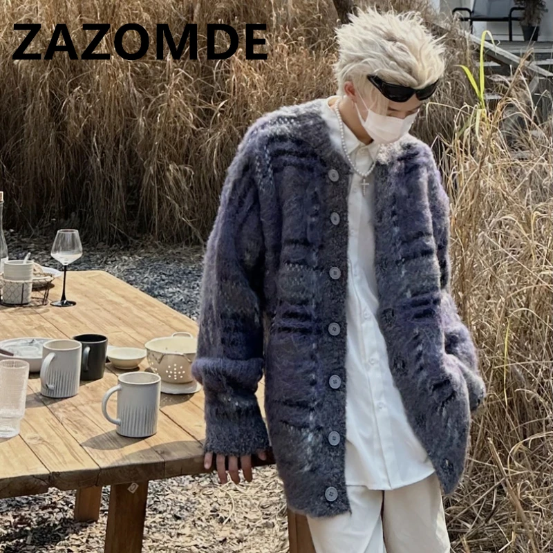 Рисунок 3 - Свитер ZAZOMDE Зимний однобортный свободного кроя