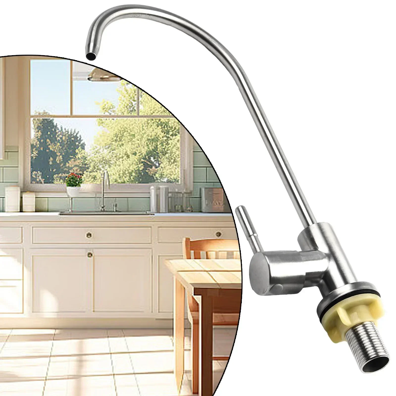 G1/2 кран для очистки воды на гибкой стойке кухонный питьевой одиночный фильтр