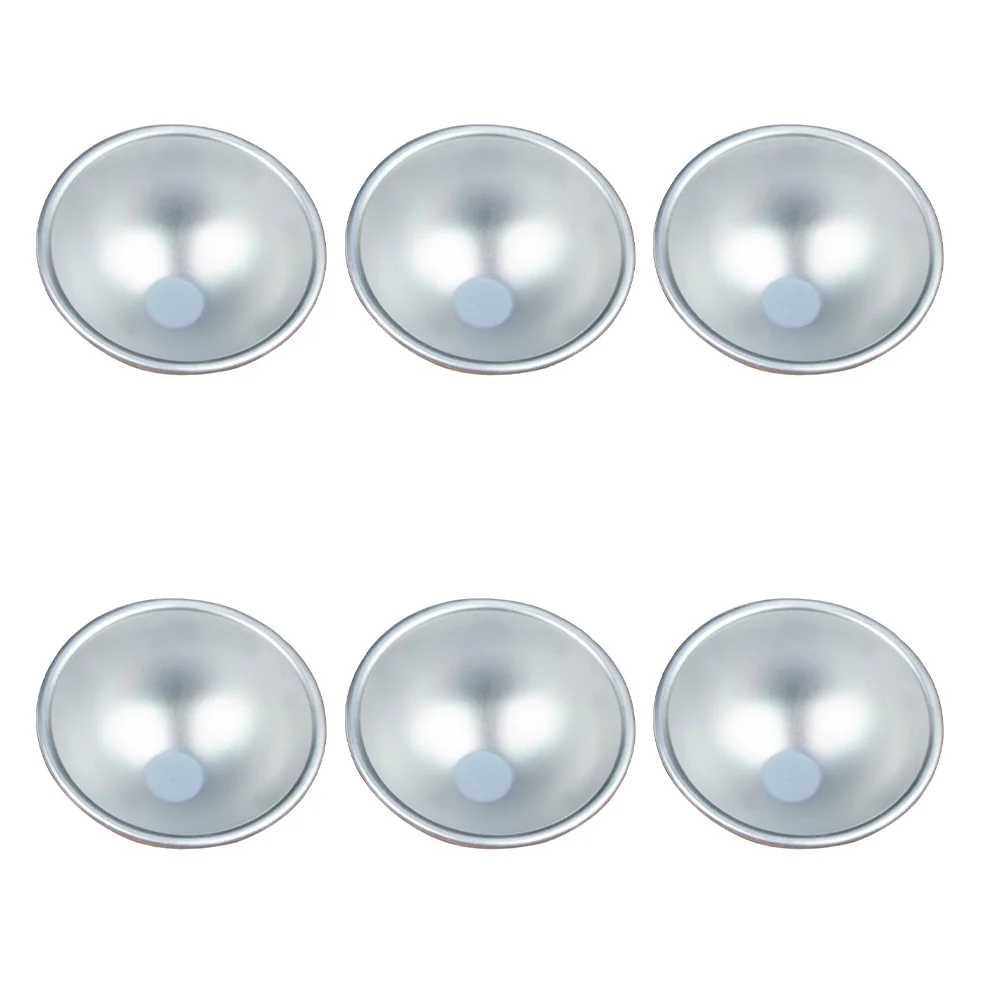 

6Pcs DIY Cake Baking Molds Creative Semicircle Muffin Tartlet Baking Molds