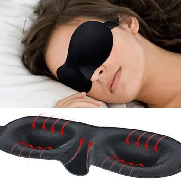 

Travel sleep eye mask 3D memory sunshade with pad Sleep Eye Mask