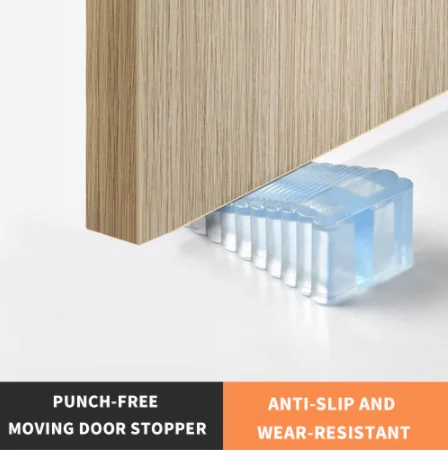 

Креативная силиконовая дверь, противоскользящая ветрозащитная задняя фиксация, Противоударная защита двери, Противоударная фурнитура