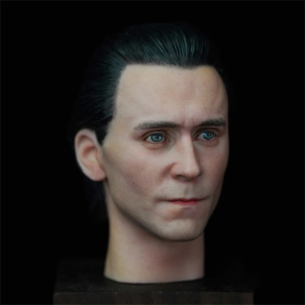 Яркая скульптура с головой ручная роспись Loki Tom Hiddleston 1/6/6/12 дюймов фигурка PH TBL |