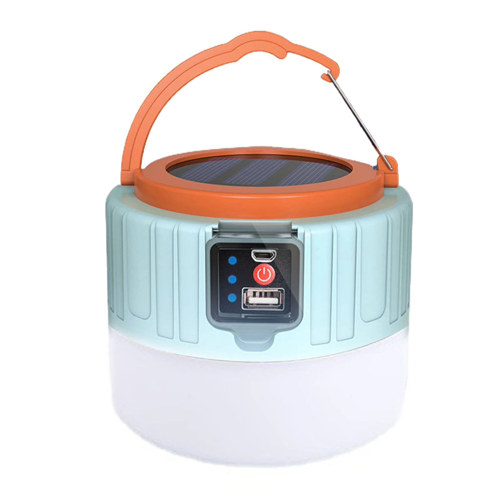 

Newest Camping Light Solar Outdoor USB Charging 3 Mode Tent Lamp Portable Lantern Night Emergency Bulb Flashlight For Camp