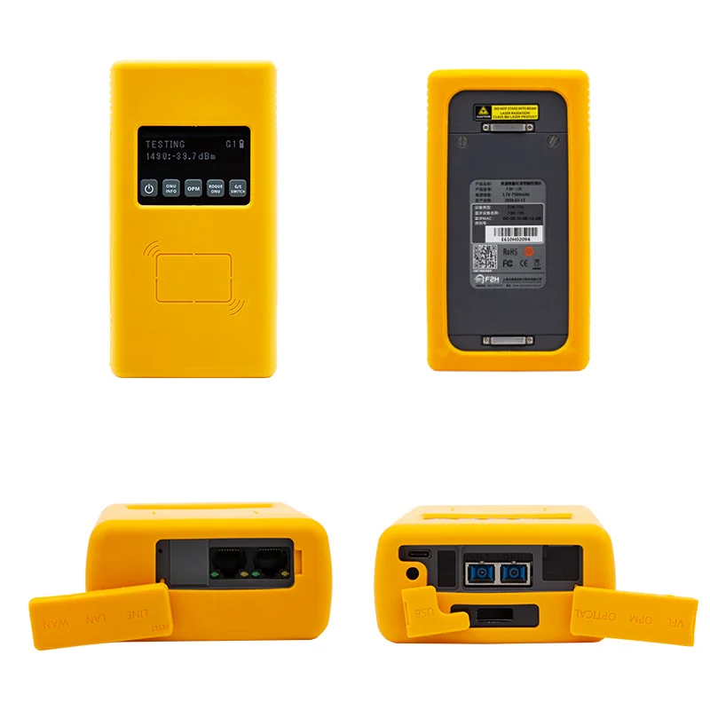 Фото Тестер GPON Grandway FOH-100PRO: Чтение G/EPON, онлайн-идентификация пользователя ONU (SN, MAC, LOID), проверка ONT (онлайн/офлайн), идентификация OLT и ONU, OTDR №3