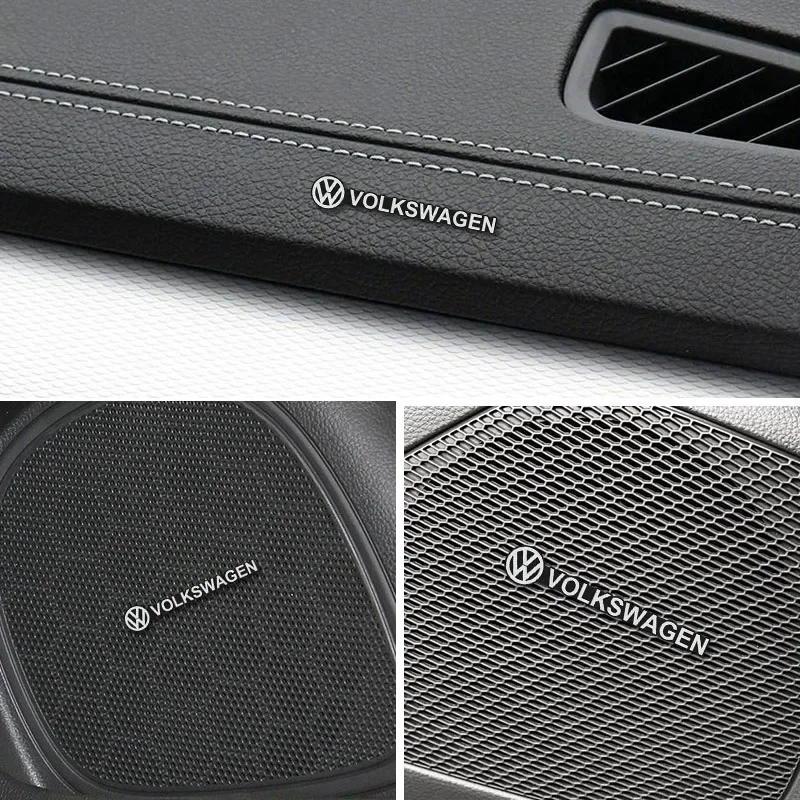 10 шт. 3D алюминиевый автомобильный аудио значок динамик стерео эмблема наклейка