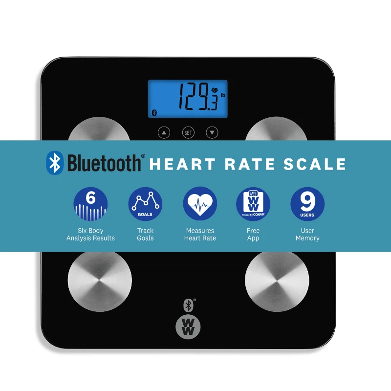 

Измерение частоты сердечных сокращений с синей подсветкой, ЖК-дисплей
