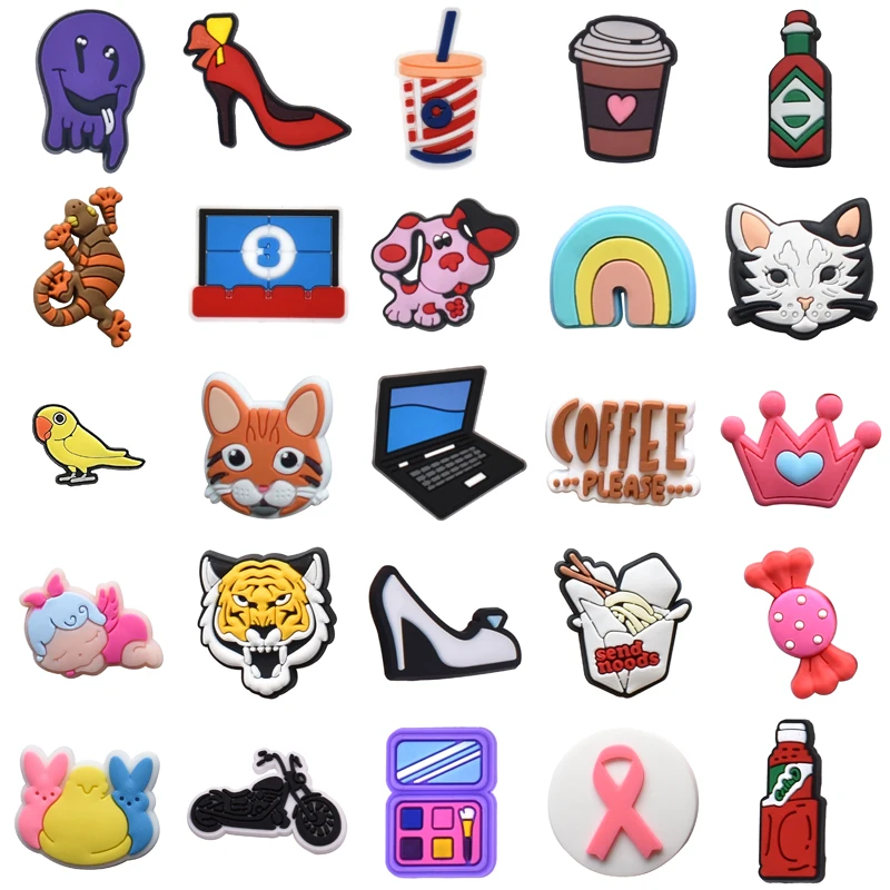 

Decorations for Crocs Kids Set Jeans Shoe Charms Shoes Accessories Women Charm Girl Boy Para Pins Packs Gifts Wholesale Bulk Men