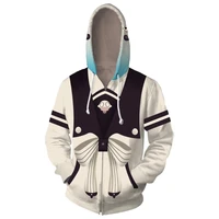 2022 spring anime cosplay hoodie men adult zip pullover jacket 3d printed sweatshirt jacket coat mens clothing sudaderas hombre
