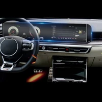 lcd tpu car dashboard gps screen protective film anti scratch sticker for kia k5 optima 2020 2021 2022 accessories auto