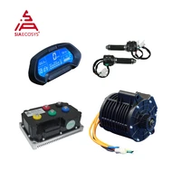 qsmotor 138 3000w mid drive motor conversion kit%c2%a0v1 v2 70h 72v with nd72530 fardriver controller