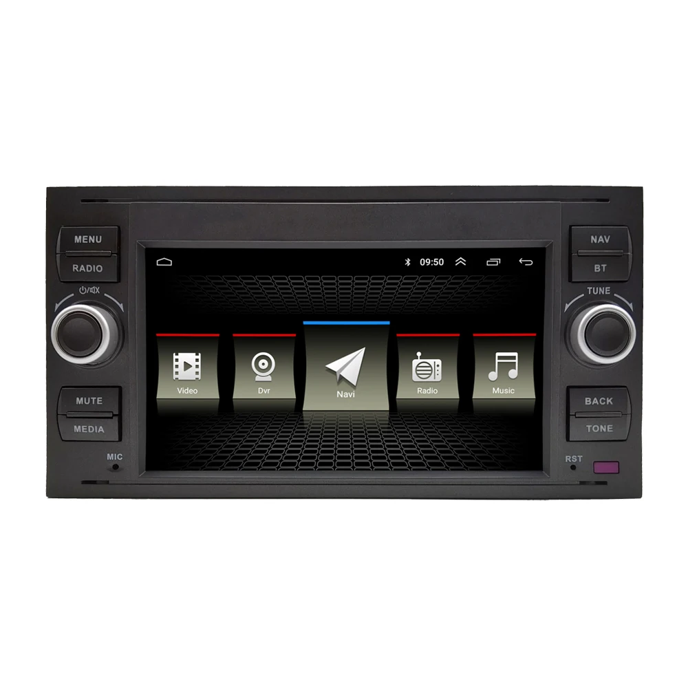 2G 32G Android 10 2 DIN Автомагнитола для iFord iFocus Mondio S-max C-MAX Galaxy Fiesta Transit Fusion Connect Kuga Автомагнитола Автомобильная