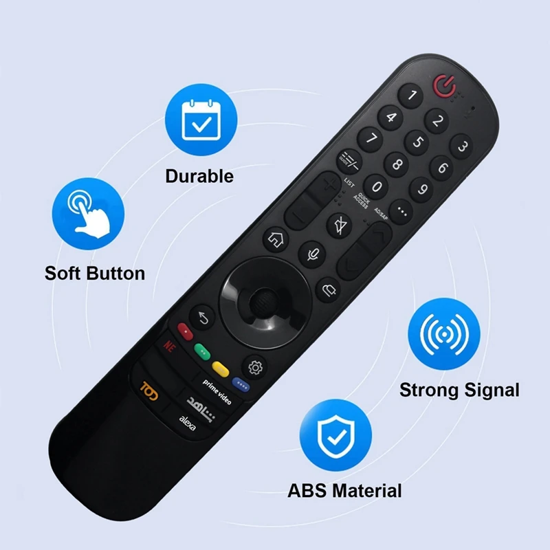 Замените MR23GA AKB 76043107 Голосовой пульт дистанционного управления для Smart TV OLED QNED B3 C3