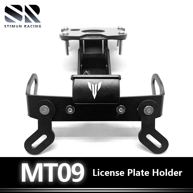 

For YAMAHA MT09 2021 2022 Motorcycle Accessories License Vehicle Numbe Plate Holder Frame Door Cover Tail Tidy Fender Eliminator
