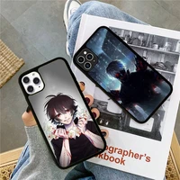 fhnblj tokyo ghouls phone case silicone pctpu case for iphone 11 12 13 pro max 8 7 6 plus x se xr hard fundas
