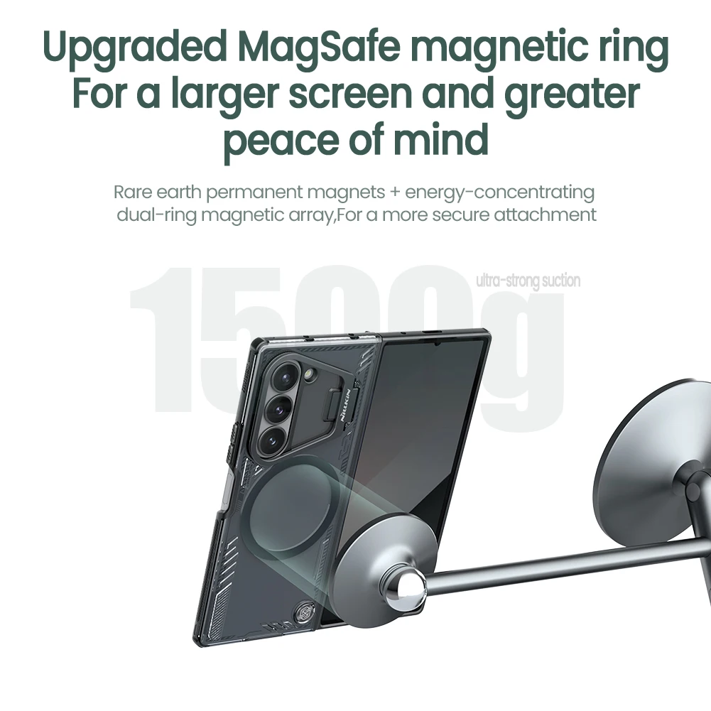 Чехол Nillkin MagSafe для Samsung Galaxy Z Fold 6 5G магнитная противоударная задняя крышка с