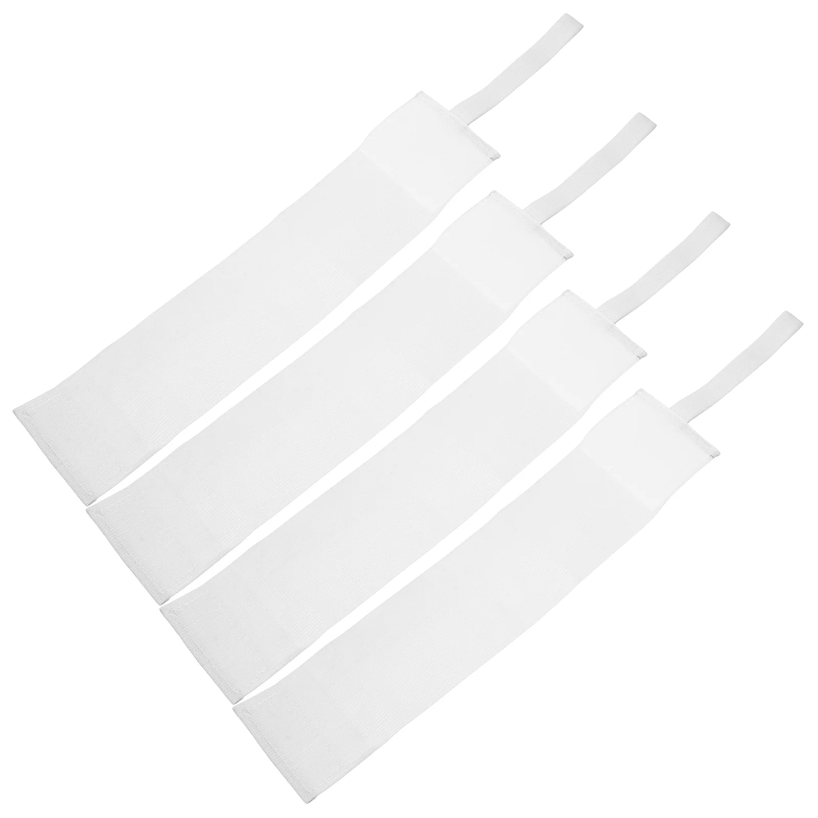 4 шт. капитанская белая повязка на руку футбольная траурная многофункциональная