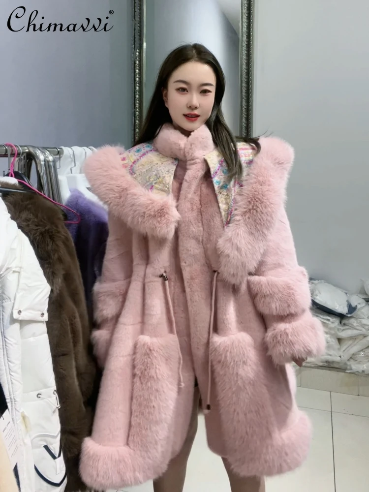 Модное милое Женское пальто из