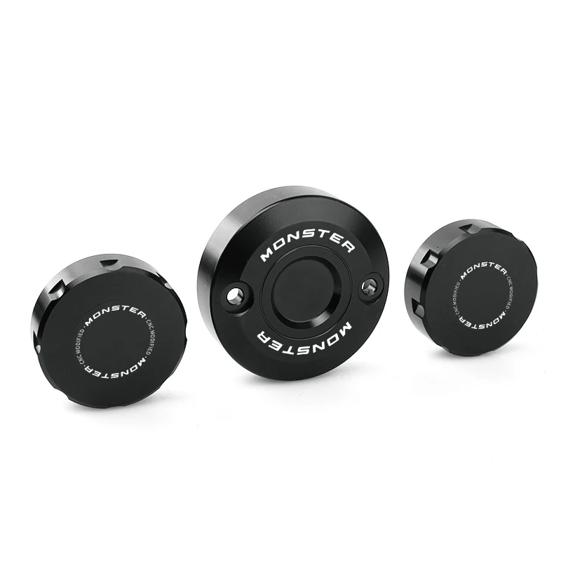 Фото Крышка бачка тормозной жидкости CNC для Ducati Monster 950 1100 S/EVO 1200 S/R 749 848 996 (передний тормоз, сцепление, задний тормоз) №5