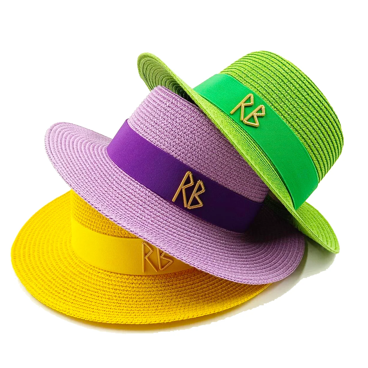 Соломенная шляпа для мужчин и женщин регулируемая от солнца вогнутая выпуклая с