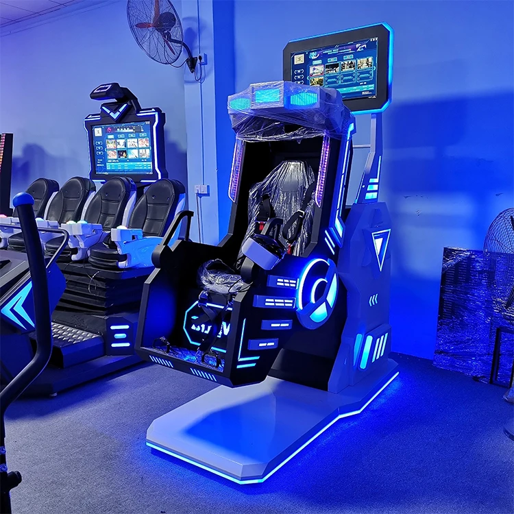 

Cool Virtual Reality VR 360 Degree Roller Coaster 9D VR Motion Ride Flight Simulator For Sale