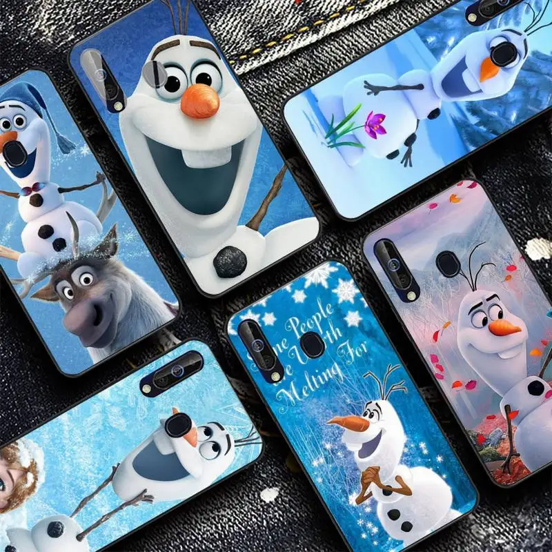 

Disney Frozen Olaf Phone Case for Samsung A51 01 50 71 21S 70 10 31 40 30 20E 11 A7 2018