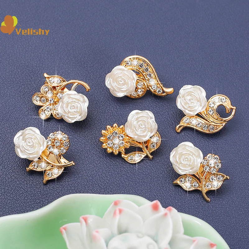 Милая универсальная брошь с цветком розы роскошная элегантная роза корсаж