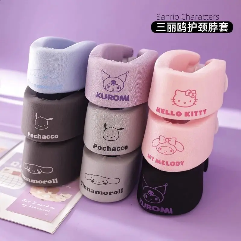 Sanrio Cartoon Innovative Neck Protector Kawaii Anime Kuromi Pacha Dog Office Staff Cervical Spine Protection