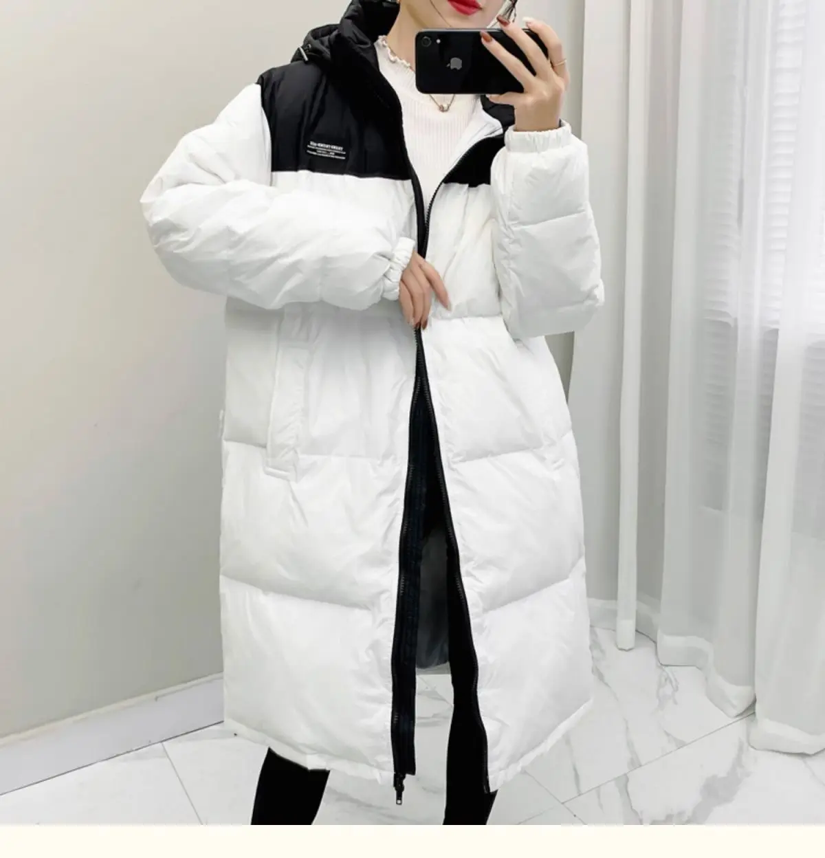 New Winter Jacket Women Thick Warm Down cotton Mid-length Jacket Parka Coat Woman Casual loose Korean Winter Jacket Female