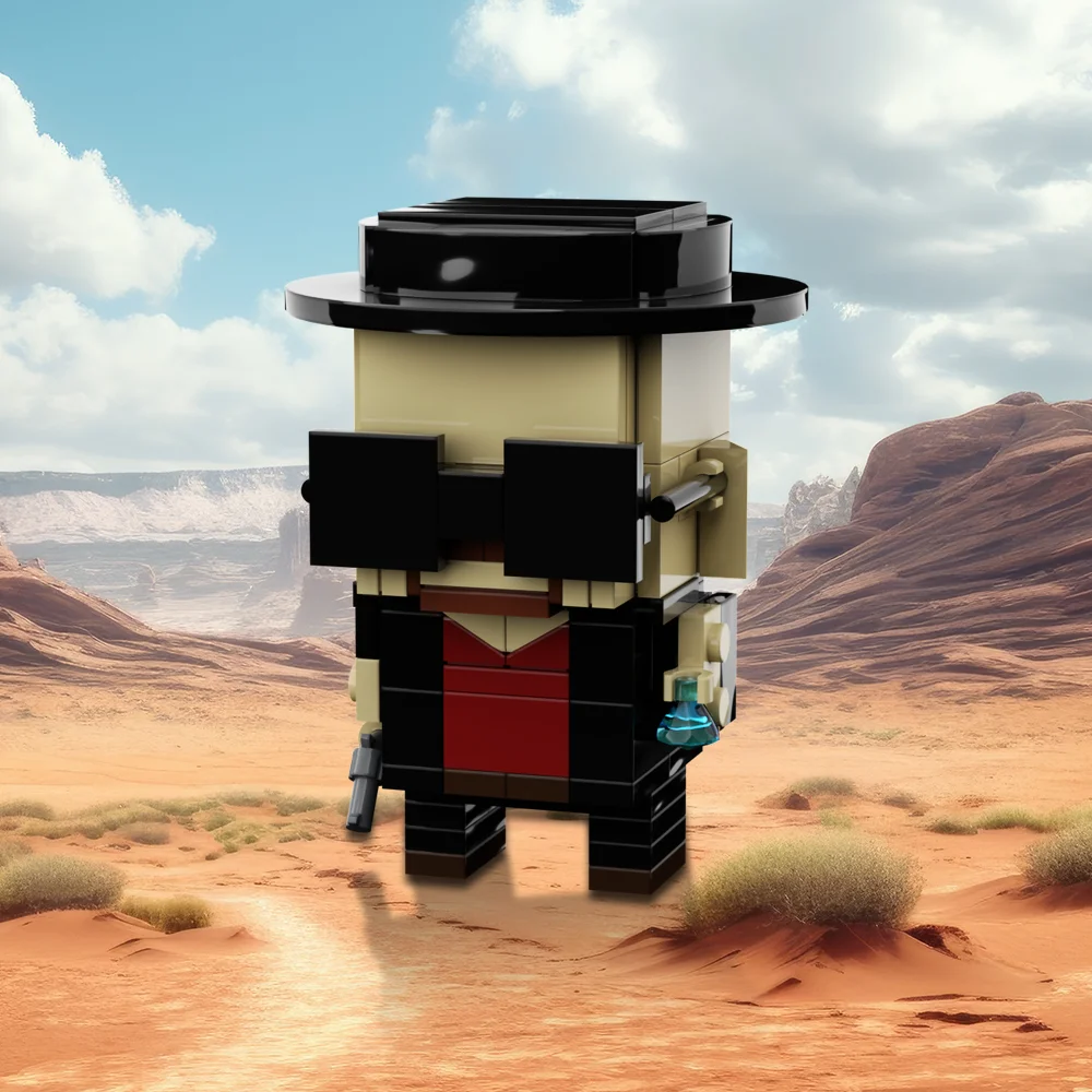 Конструктор gobrick MOC во все тяжкие хизенберг модель Mr белый квалифицированный