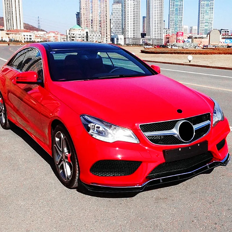 Разветвитель переднего бампера для Mercedes Benz E-Class C207 Coupe 2013-2016 AMG аксессуар