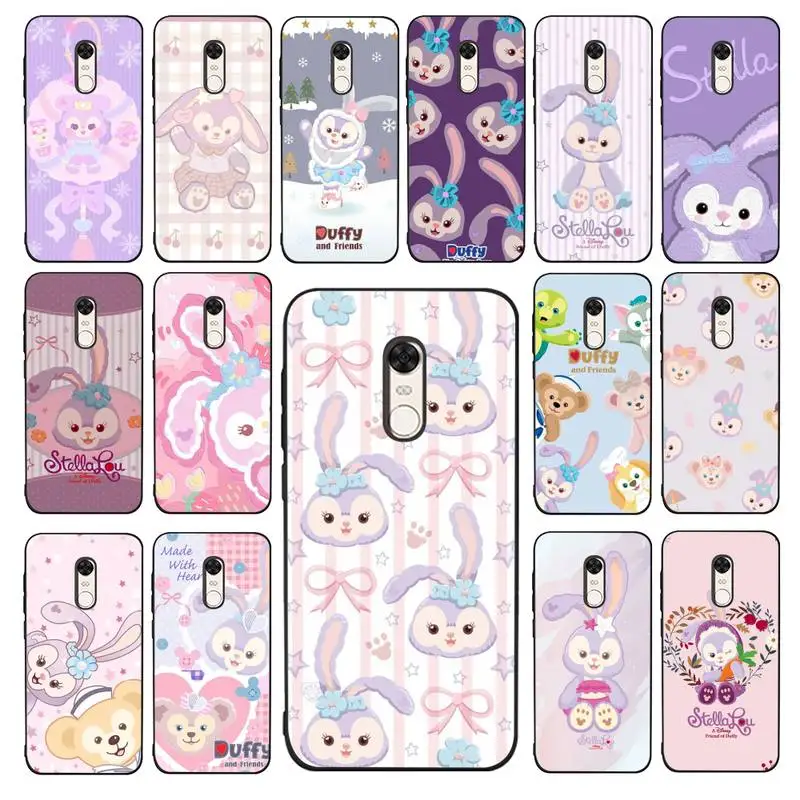 

Disney StellaLou Rabbit Phone Case for Redmi 5 6 7 8 9 A 5plus K20 4X 6 cover