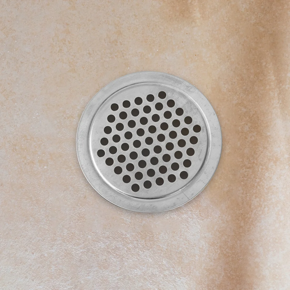 

100Pcs Closet Air Vent Double Sided Round Vent Hole Air Vent Metal Furniture Vent Hole